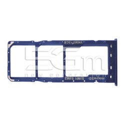 Supporto Dual Sim Card + Micro SD Blu Samsung SM-A105 A10