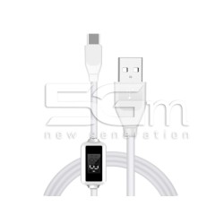 Micro USB Cable + LED Display Fast Charging