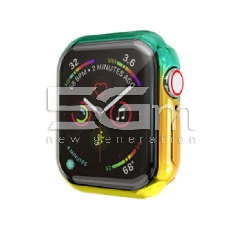 Custodia Protettiva In Silicone Colorato Apple Watch 1-2-3 38mm