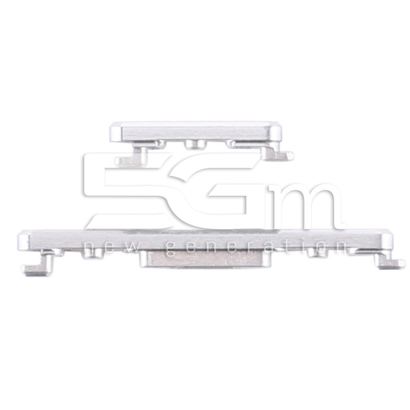 External Buttons Silver Huawei P40 Pro