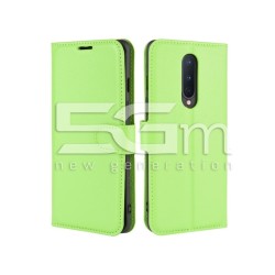 Protective Case Flip Green OnePlus 8