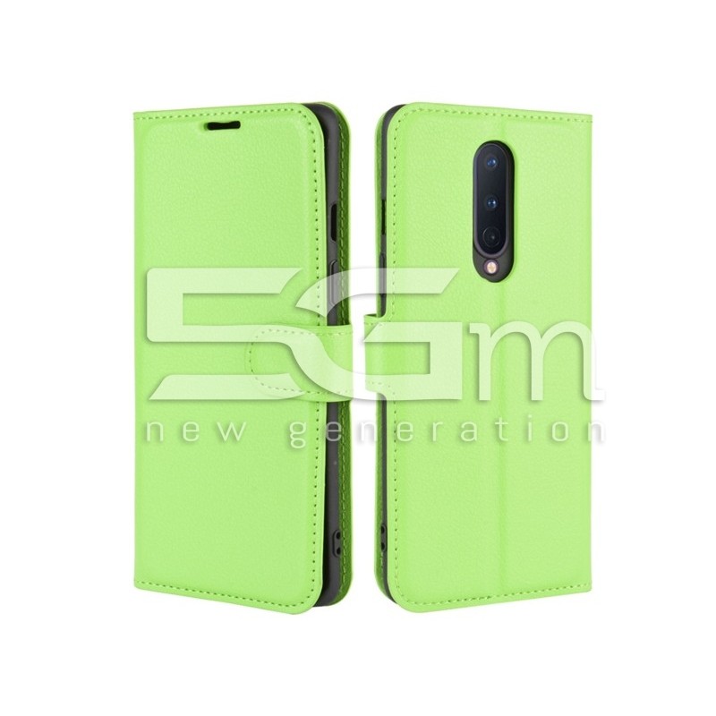 Custodia Protettiva Flip Verde OnePlus 8