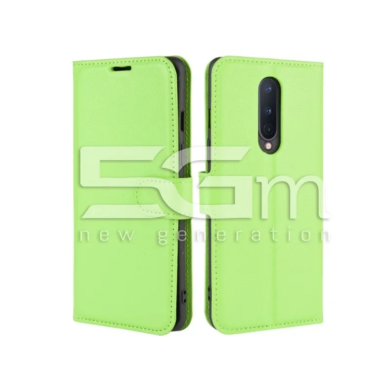 Capa Protetora Flip Verde OnePlus 8