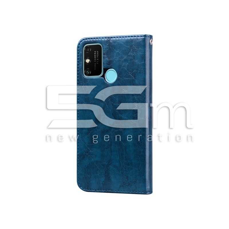 Custodia Protettiva Flip Royal Blu Honor 9A
