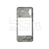 LCD Chassi Prateado Samsung SM-A505 A50