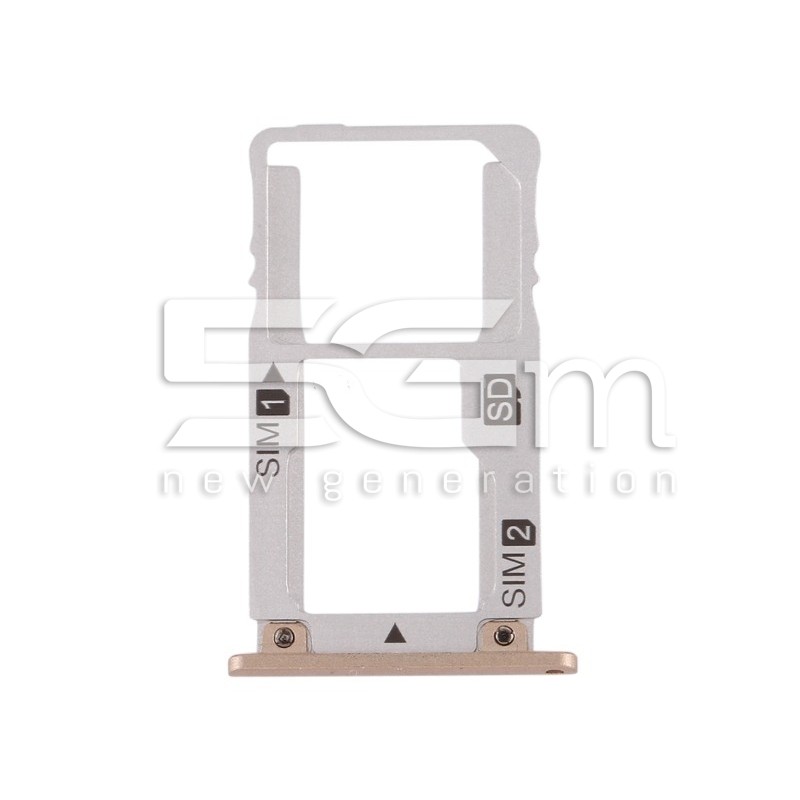 Bandeja Dual Sim + Micro SD Dourado ZenFone 3 ZS570KL Z016S