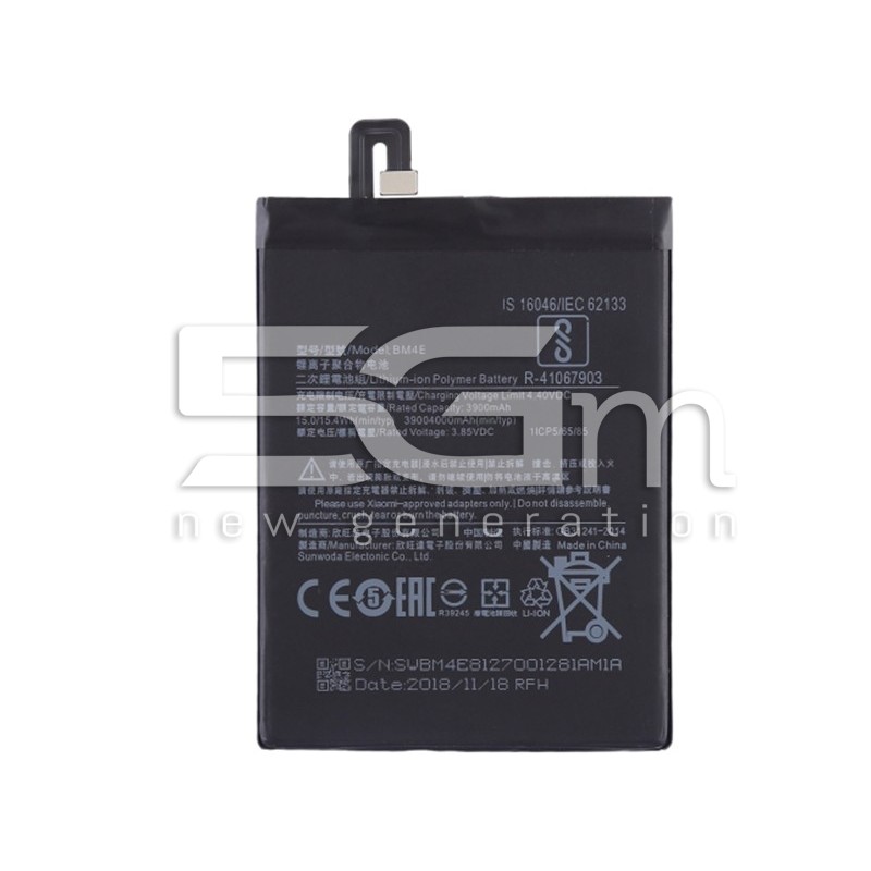 Bateria BM4E 4000mAh Pocophone F1 No Logo