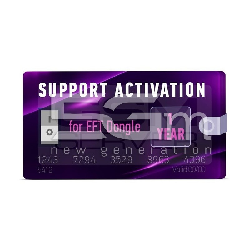 EFT Dongle 1 Year Support Activation