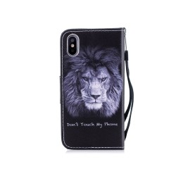 Custodia In Pelle TPU+PU Lion iPhone X - XS