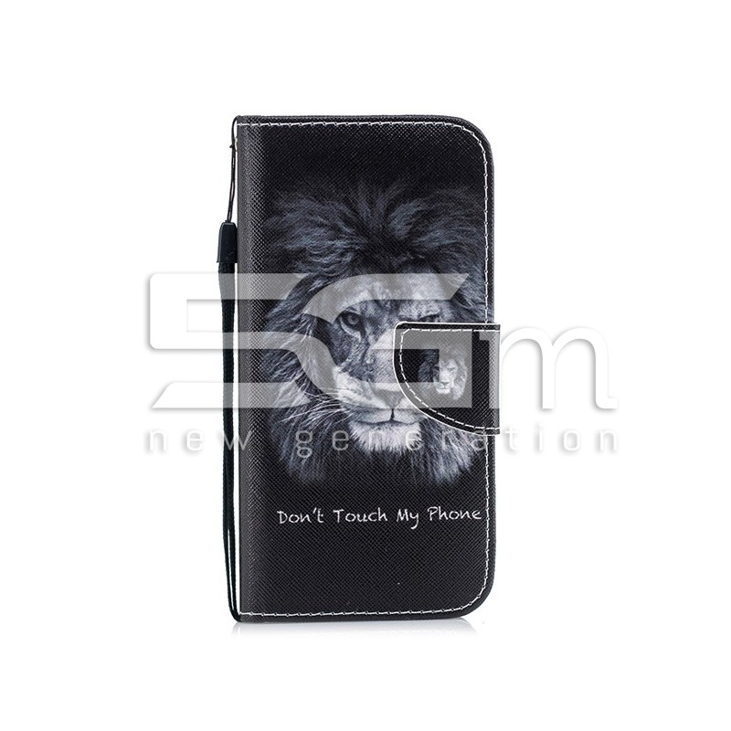 Custodia In Pelle TPU+PU Lion iPhone XR