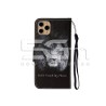 Capa De Couro TPU + PU Lion iPhone 11 Pro