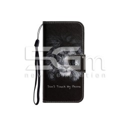Leather Case TPU+PU Lion iPhone XS Max