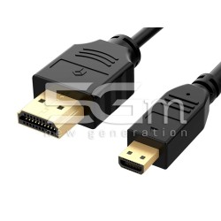 Cable Micro HDMI to HDMI 19 Pin 1.5m