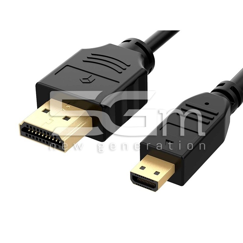 Cable Micro HDMI to HDMI 19 Pin 1.5m