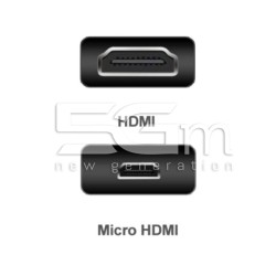 Cable Micro HDMI to HDMI 19 Pin 1.5m