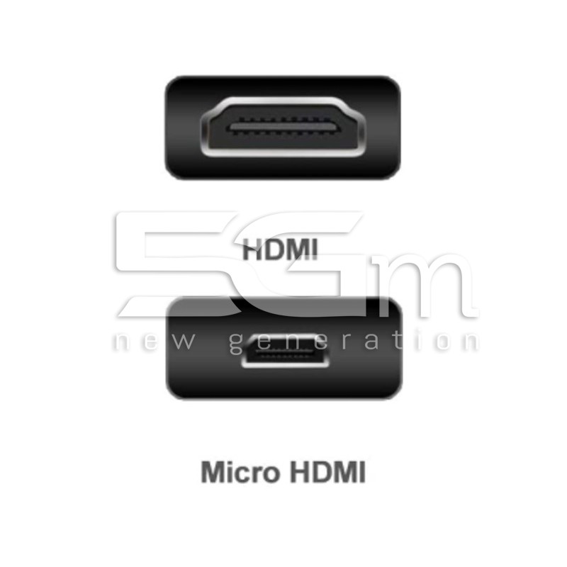 Cavo Micro HDMI to HDMI 19 Pin 1.5m
