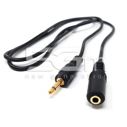 Extension Cable 3.5mm Jack Audio Male to Female 1.5m
