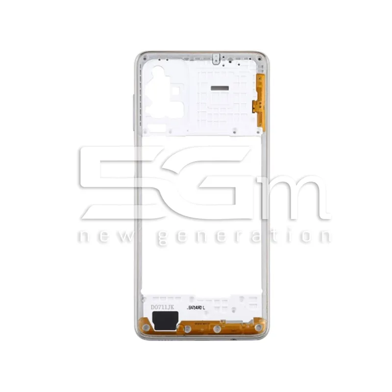 Middle Frame Prata Samsung M51