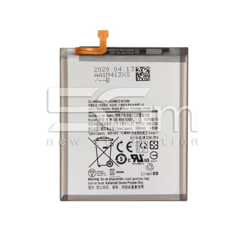 Bateria EB-BA515ABY 4000mAh Samsung SM-A515 A51 No Logo