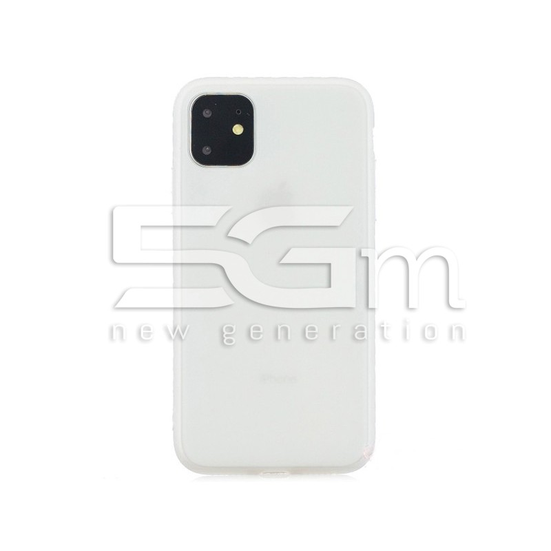 Capa Protetora TPU Branco Transparente iPhone 12 Pro Max