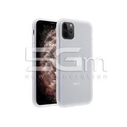 Capa Protetora TPU Branco Transparente iPhone 12 - 12 Pro
