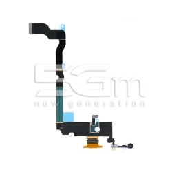 Charging Connector Gold Flex Cable iPhone XS Max (PULLED)