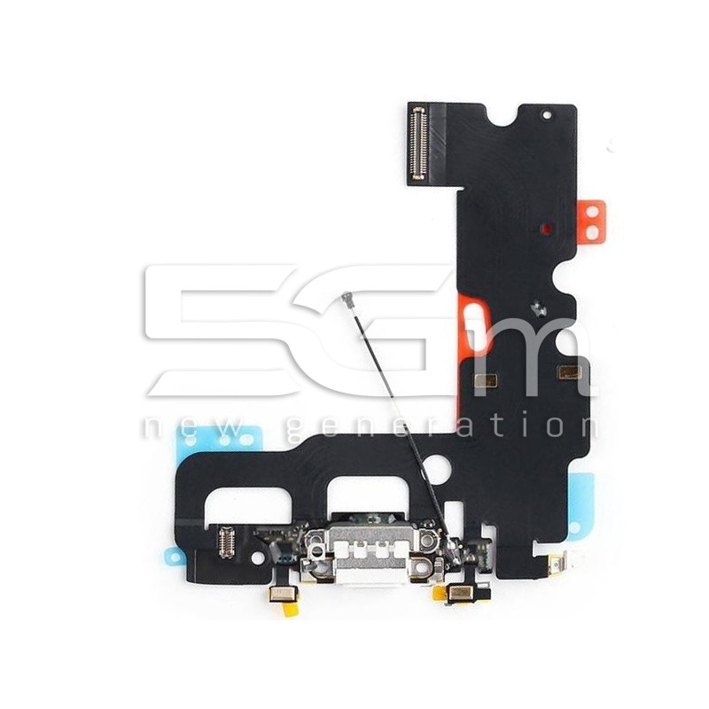 Connettore Di Ricarica Bianco Flat Cable iPhone 7