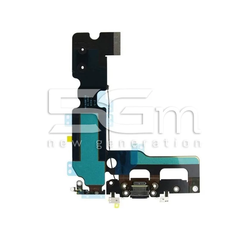 Conector de Carregamento Preto iPhone 7 Plus