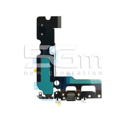 Charging Connector Black Flex Cable iPhone 7 Plus (TOP)