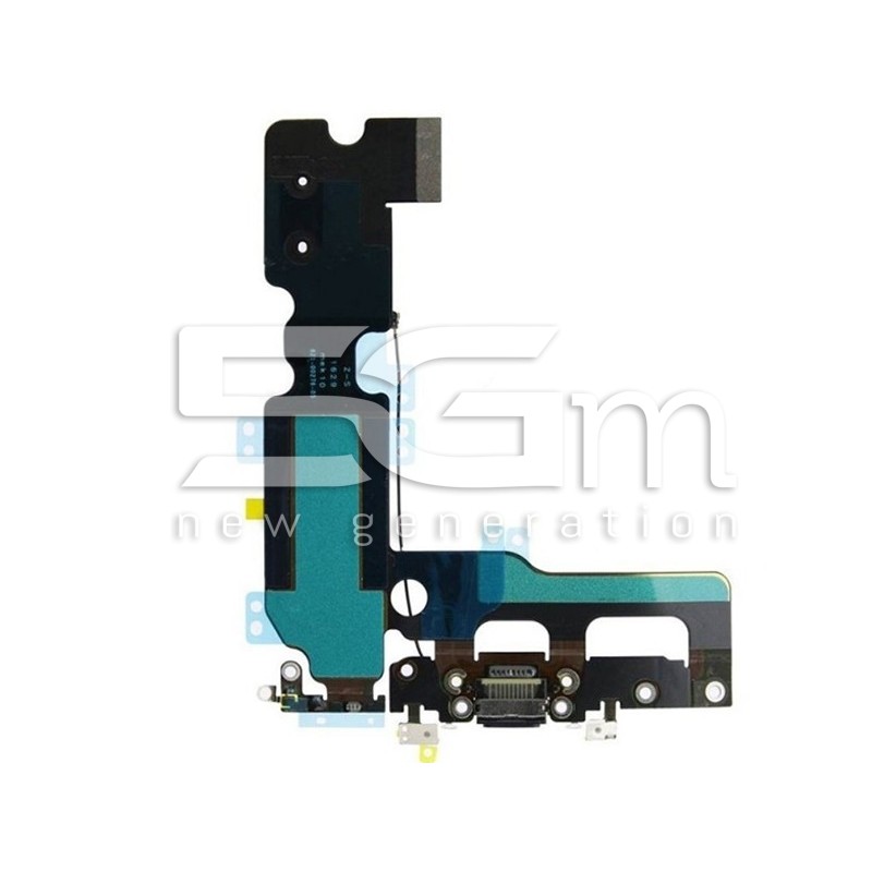 Conector de Carregamento Preto iPhone 7 Plus (TOP)