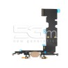 Conector de Carregamento Gold iPhone 8 Plus