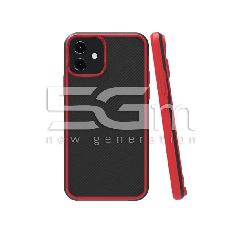 Protective Case Shockproof Red iPhone 12
