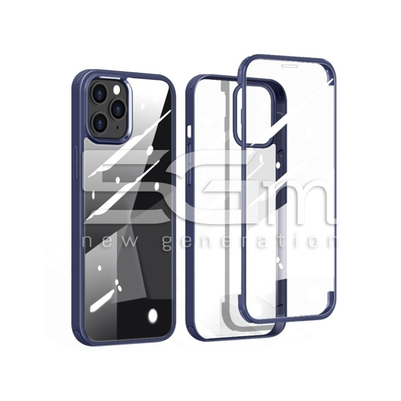 Double-Sided Protective Case Azul iPhone 12 - 12 Pro