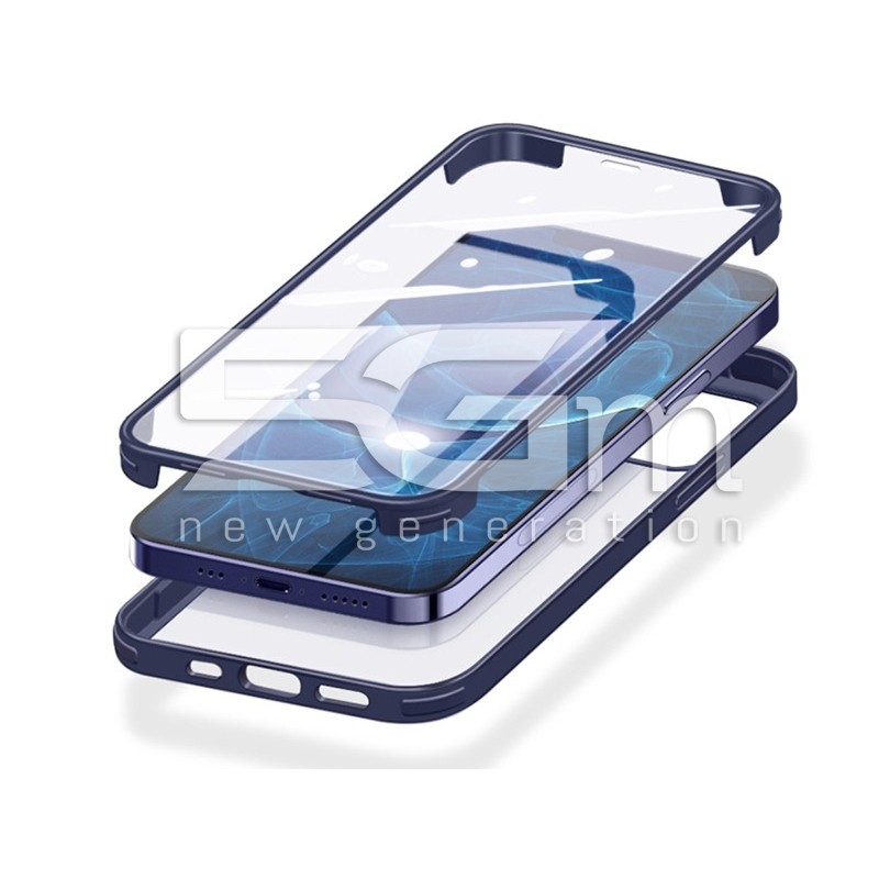 Double-Sided Protective Case Blu iPhone 12 Mini