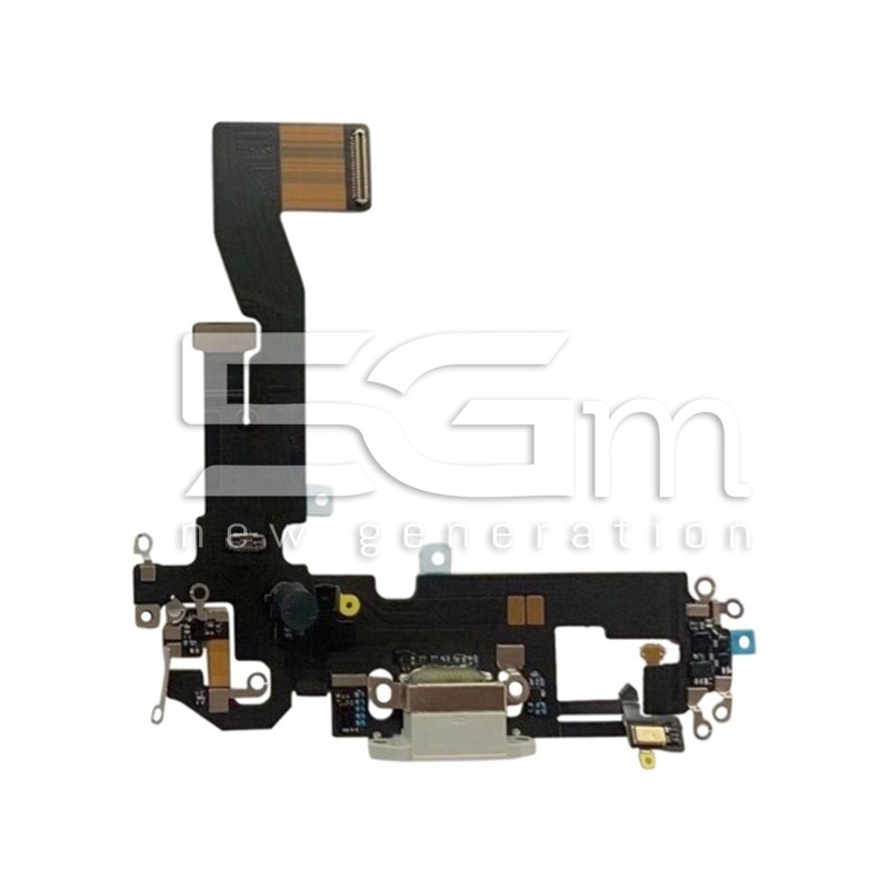 Connettore Di Ricarica Flat Cable Grigio iPhone 12 Pro (PULLED)