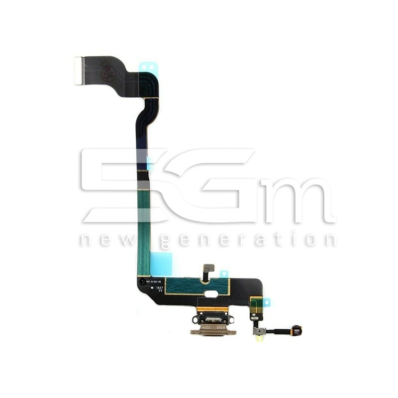 Conector de Carregamento Gold iPhone XS (TOP)