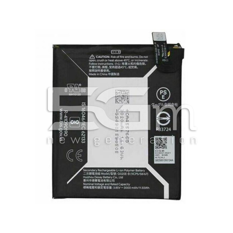 Batteria G020E-B 3000mAh Google Pixel 3A No Logo