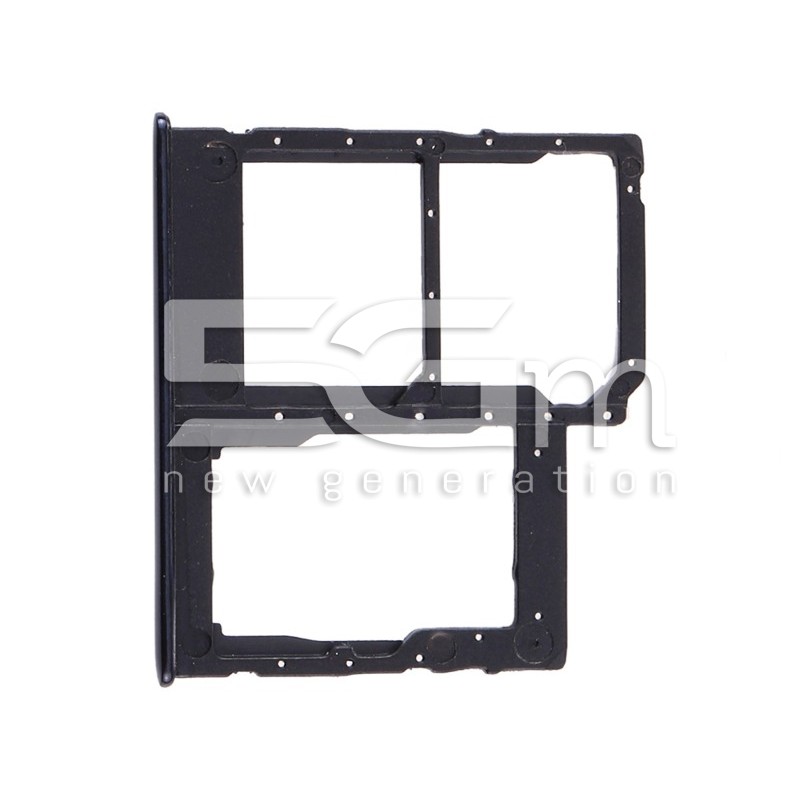 Supporto Dual Sim Card + Micro SD Nero Samsung SM-A415 A41