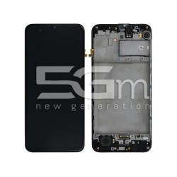Display Touch Black + Frame Samsung SM-M315 M31 Ori