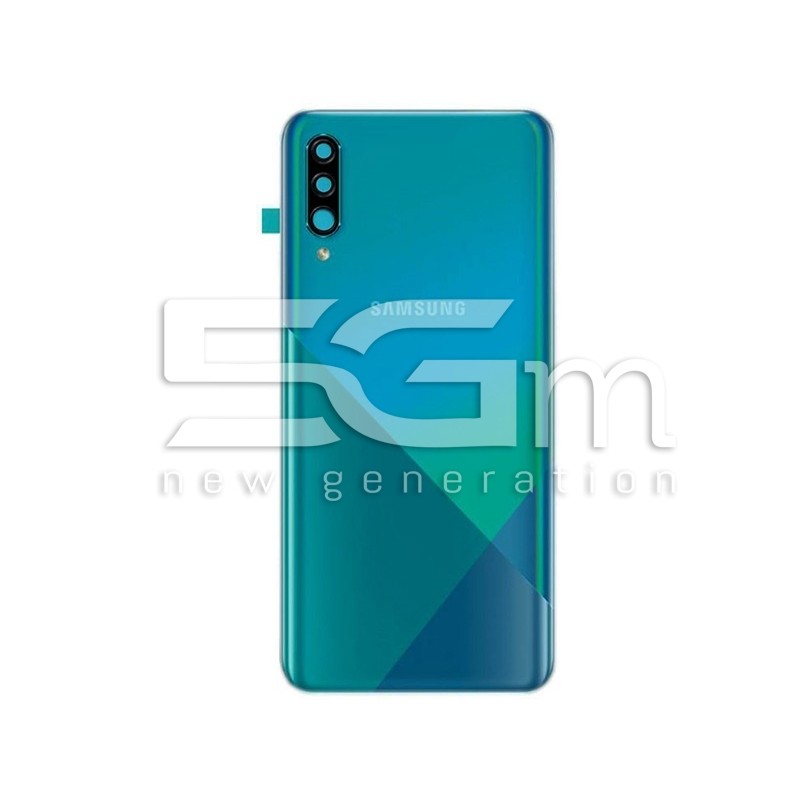 Rear Cover Green + Camera Lens Samsung SM-A307 A30S Ori