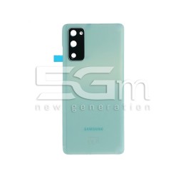 Ecrã Táctil + Chassi Verde Samsung SM-G780F S20 FE Ori
