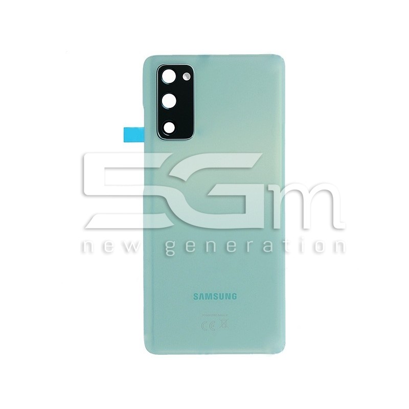 Ecrã Táctil + Chassi Verde Samsung SM-G780F S20 FE Ori