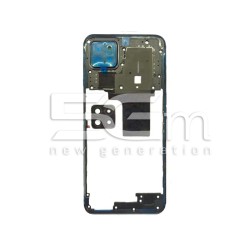 Middle Frame Preto + Câmera Lente OPPO A72 5G