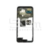 Middle Frame Preto + Câmera Lente OPPO A72 5G