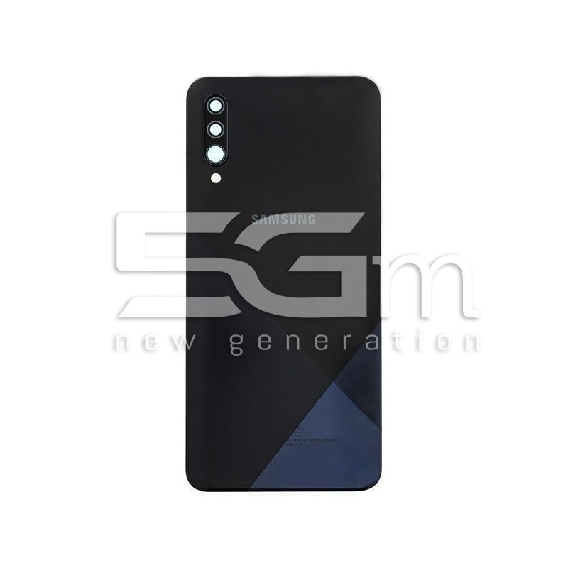 Rear Cover Black + Camera Lens Samsung SM-A307 A30S Ori