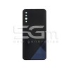 Rear Cover Black + Camera Lens Samsung SM-A307 A30S Ori