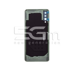 Rear Cover Black + Camera Lens Samsung SM-A307 A30S Ori
