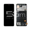 Display Touch Black + Frame Samsung SM-A515 A51 Ori