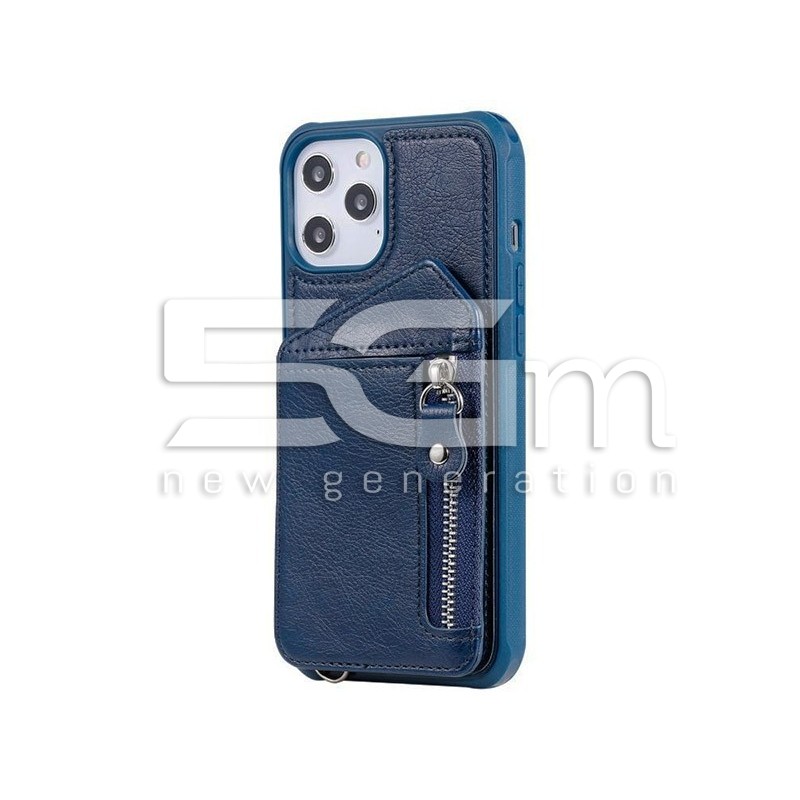 Capa Protetora Azul iPhone 12 Pro Max