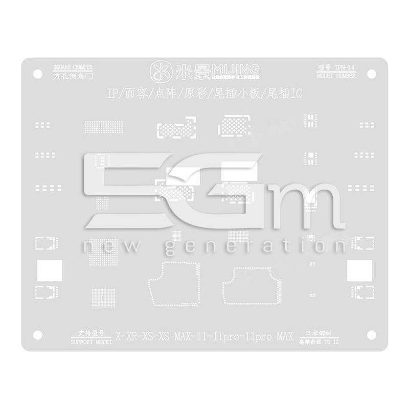 MiJing IPH-14 Dot Projector Stencil iPhone Series